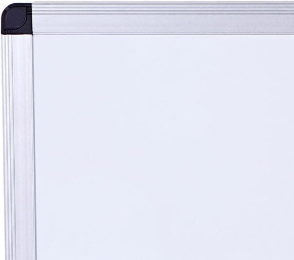 VIZ-PRO Large Magnetic Dry Erase White Board for Wall, 48 X 48 inches, Pack of 2, 4' x 4' Aluminum Framed Whiteboard with Marker Tray for School Office Home - Image 3