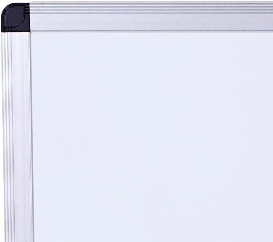 VIZ-PRO Large Magnetic Dry Erase White Board for Wall, 48 X 48 inches, Pack of 2, 4' x 4' Aluminum Framed Whiteboard with Marker Tray for School Office Home - Image 3